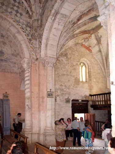 DETALLE DEL LADO SUR DE LA NAVE